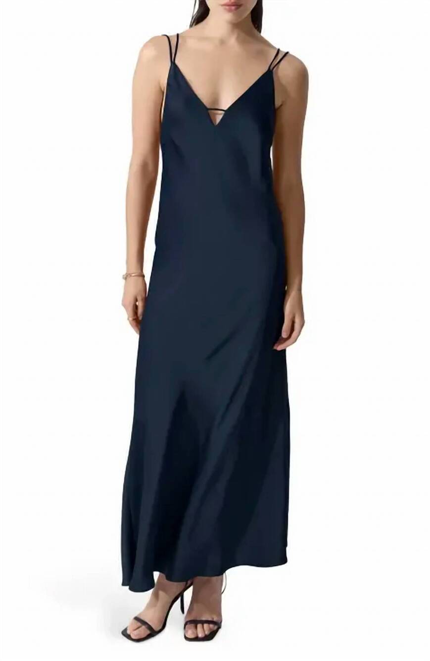NEW DELUC siena dress in blue